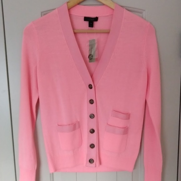 J. Crew Harlow 100% Merino Wool Cardigan. SOLD! - Picture 2 of 3